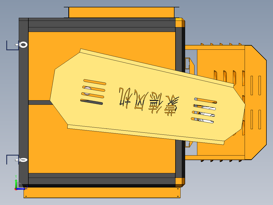 2022.08月-工程款高压风柜（sw21可编辑+cad）左视图