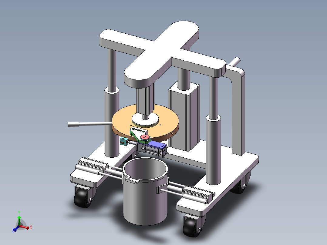 人孔快速装配工装