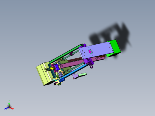 两轴摇摆式取料机械手