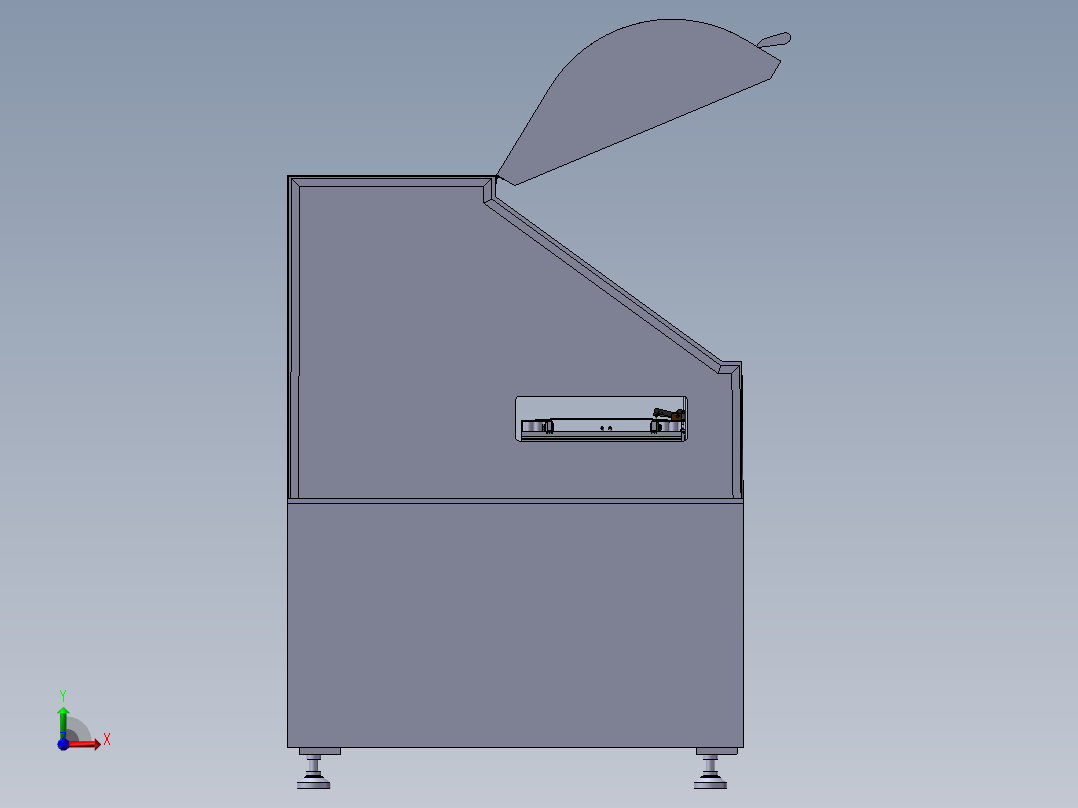 半导体异形插件机前视图