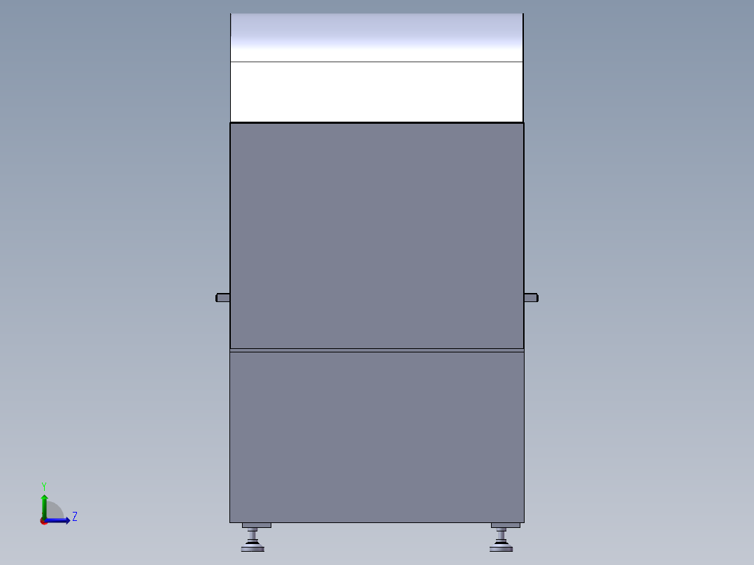 半导体异形插件机左视图