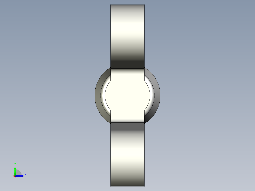 翼形螺丝-DIN_316_Wing_screws_17x2x67-39-25_68_12.8_51_17.stp左视图