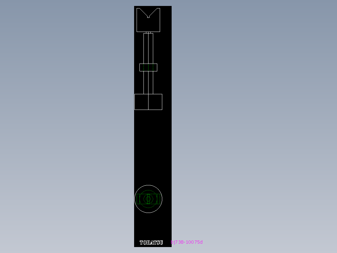 扭力調整螺絲(D型)BJ738-D-2D多系列多零件图纸模型