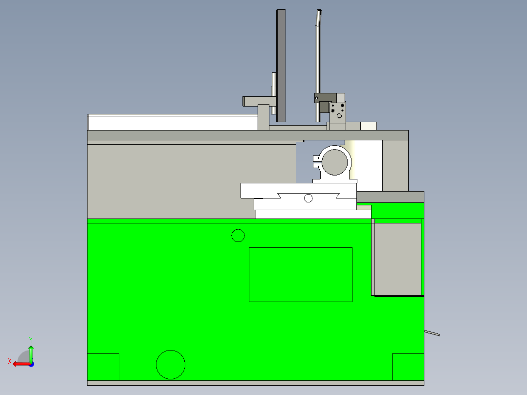 YG-YLCK 活塞环修口机后视图