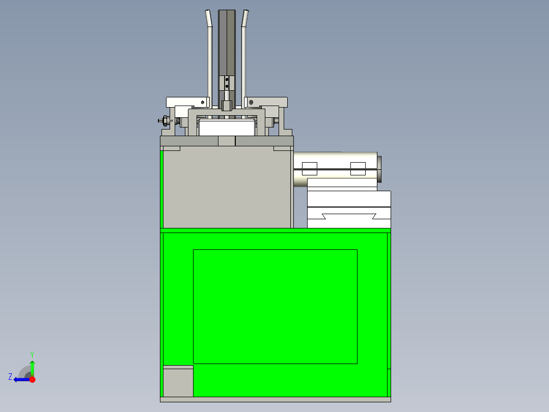 YG-YLCK 活塞环修口机右视图