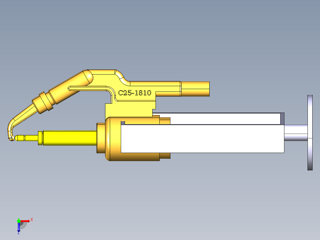 C20-1810焊枪===854481===20俯视图
