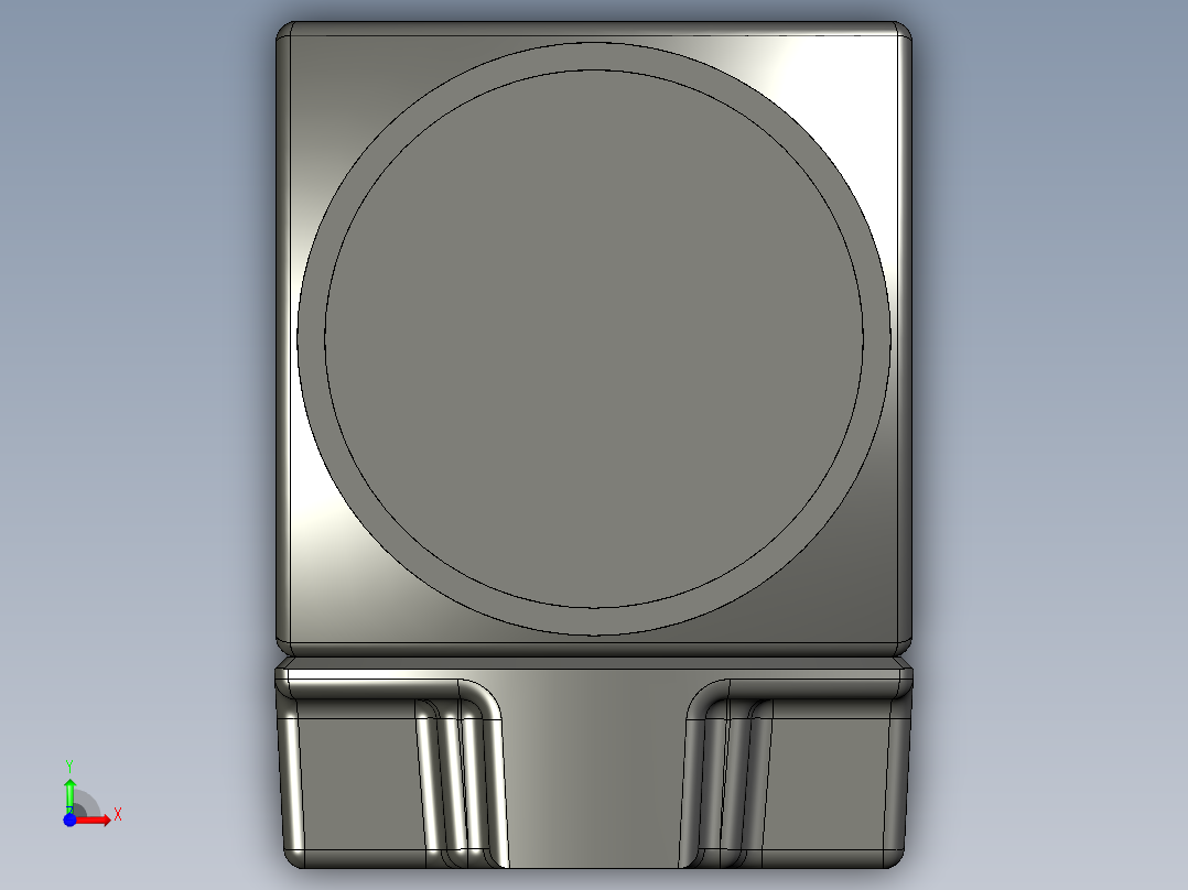 基恩士CV-H035_100_kc图纸模型前视图