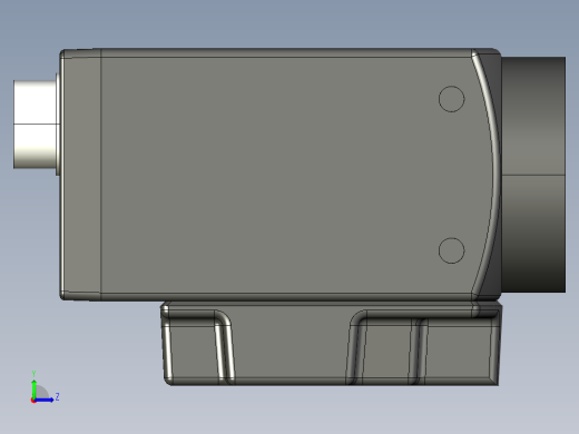 基恩士CV-H035_100_kc图纸模型左视缩略图