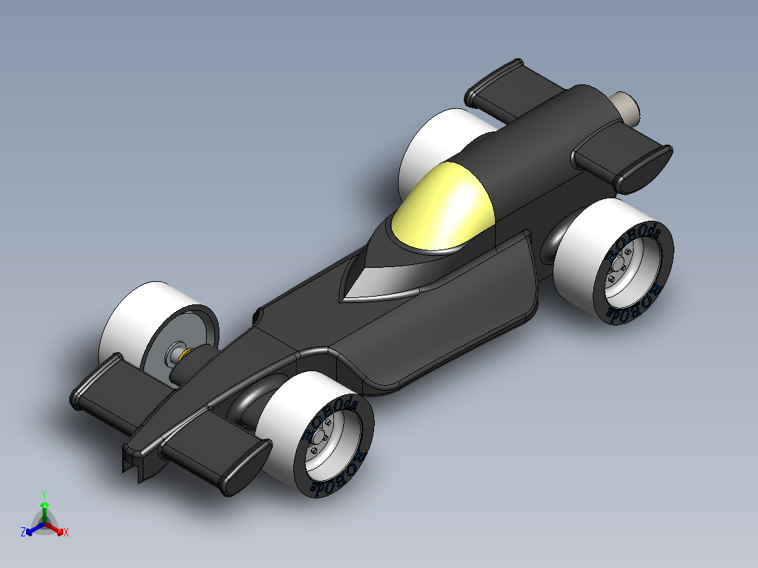 赛车 (41)正等轴测图