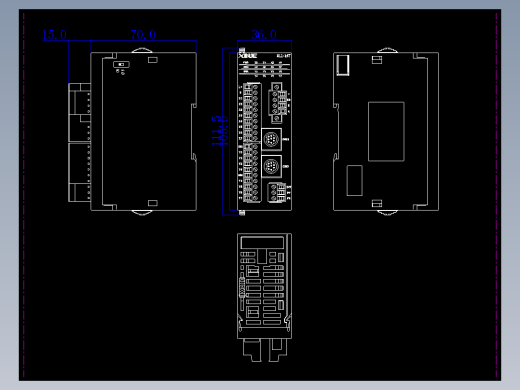 XL1-16T外观图（H4及以上版本）