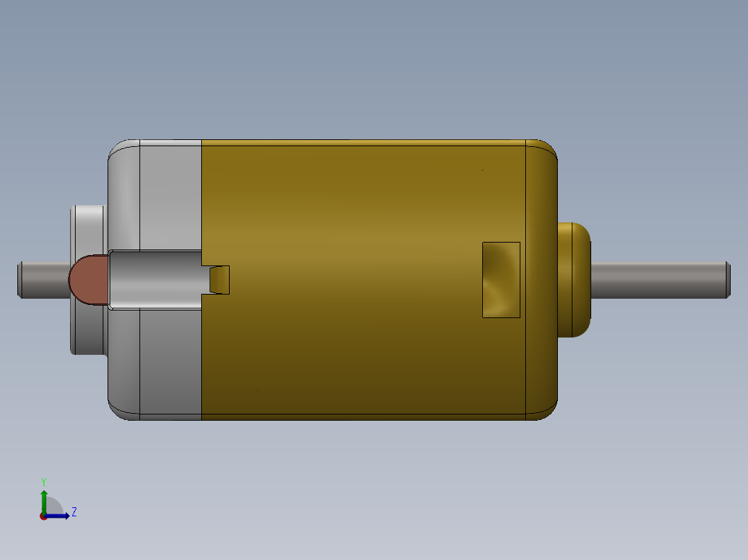 直流电机5左视图