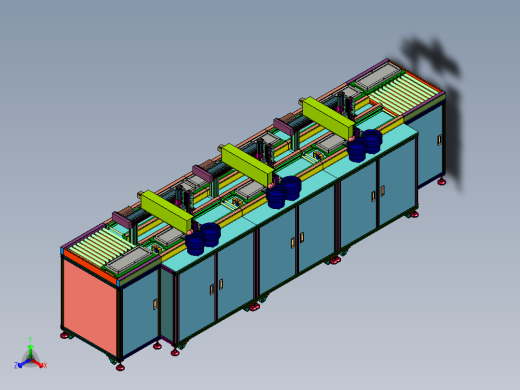 回转治具锁螺丝产线
