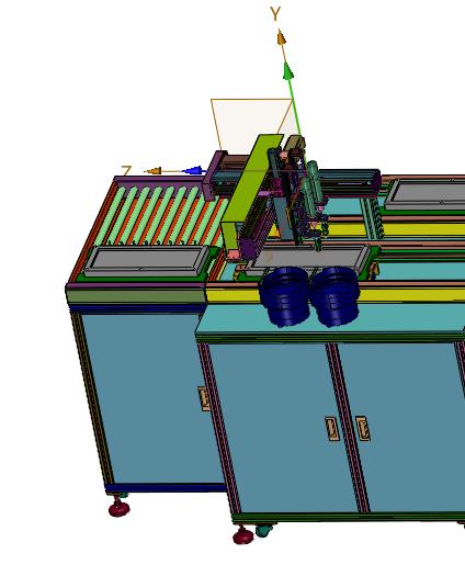 回转治具锁螺丝产线