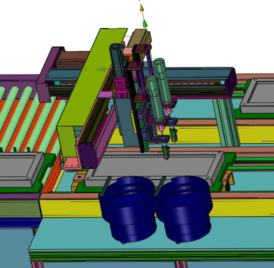 回转治具锁螺丝产线