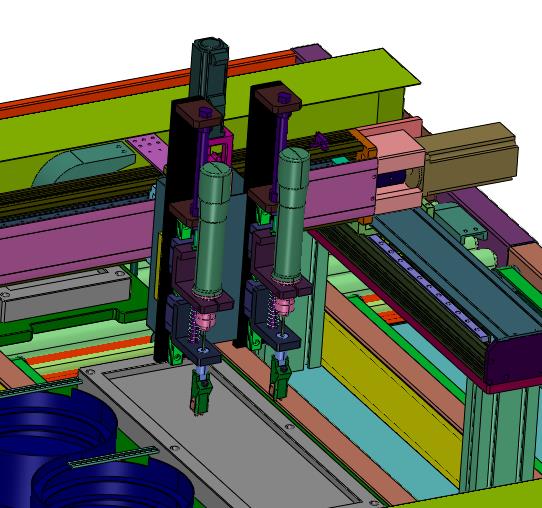 回转治具锁螺丝产线