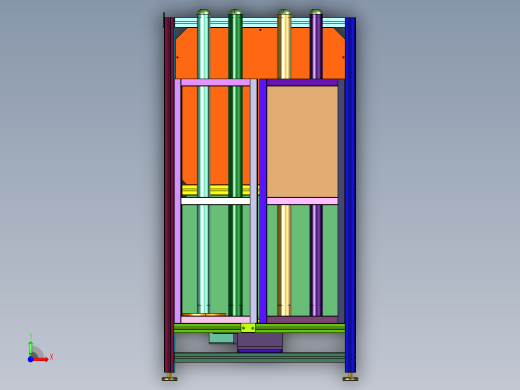 旋转式裁切堆叠设备前视缩略图