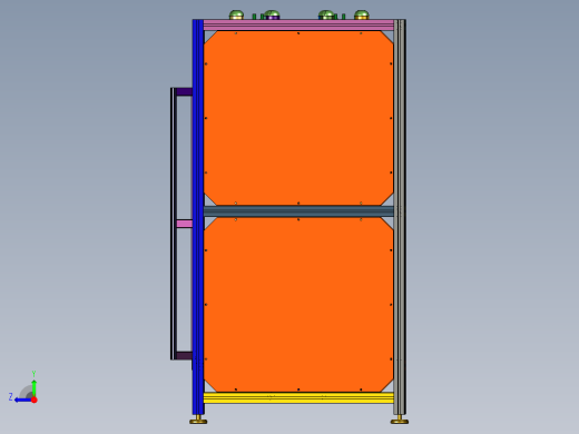 旋转式裁切堆叠设备右视缩略图
