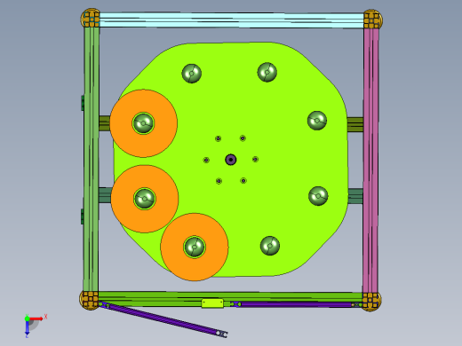 旋转式裁切堆叠设备俯视缩略图