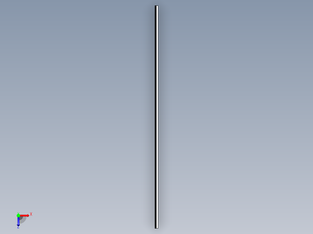 型材-BR PROTECTIVE PANE PROFILE PART C 3842529761.STEP俯视图