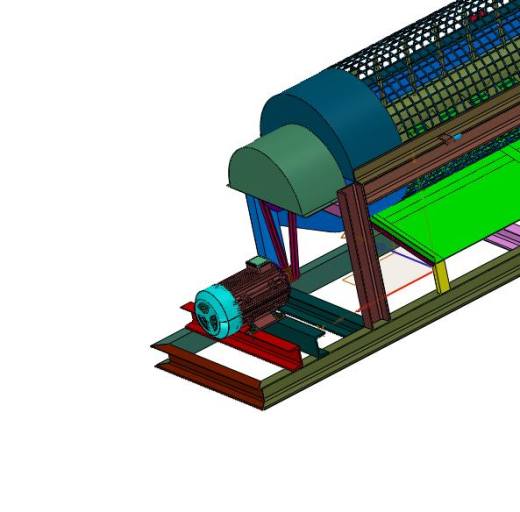 滚筒塑料片料粉干燥机缩略图