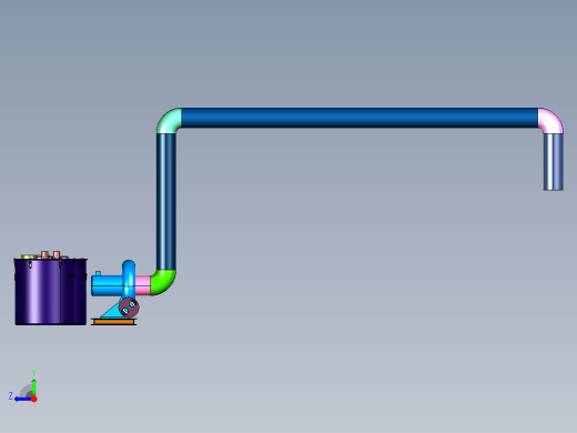 拼装式油雾滤筒净化系统右视缩略图