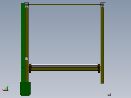 2立柱简易升降立体车库后视缩略图