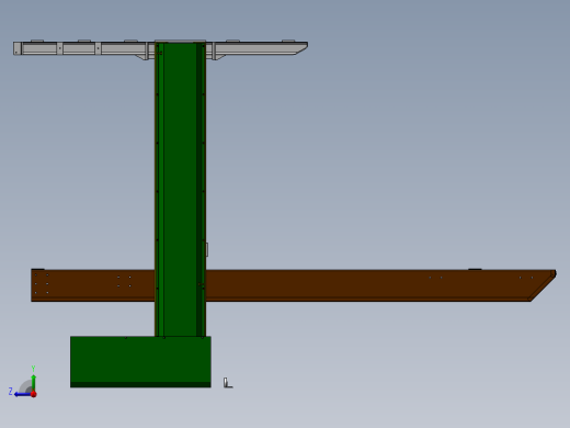 2立柱简易升降立体车库右视缩略图