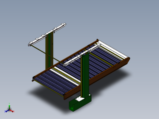 2立柱简易升降立体车库正等轴测缩略图
