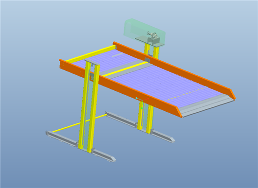 2立柱简易升降立体车库