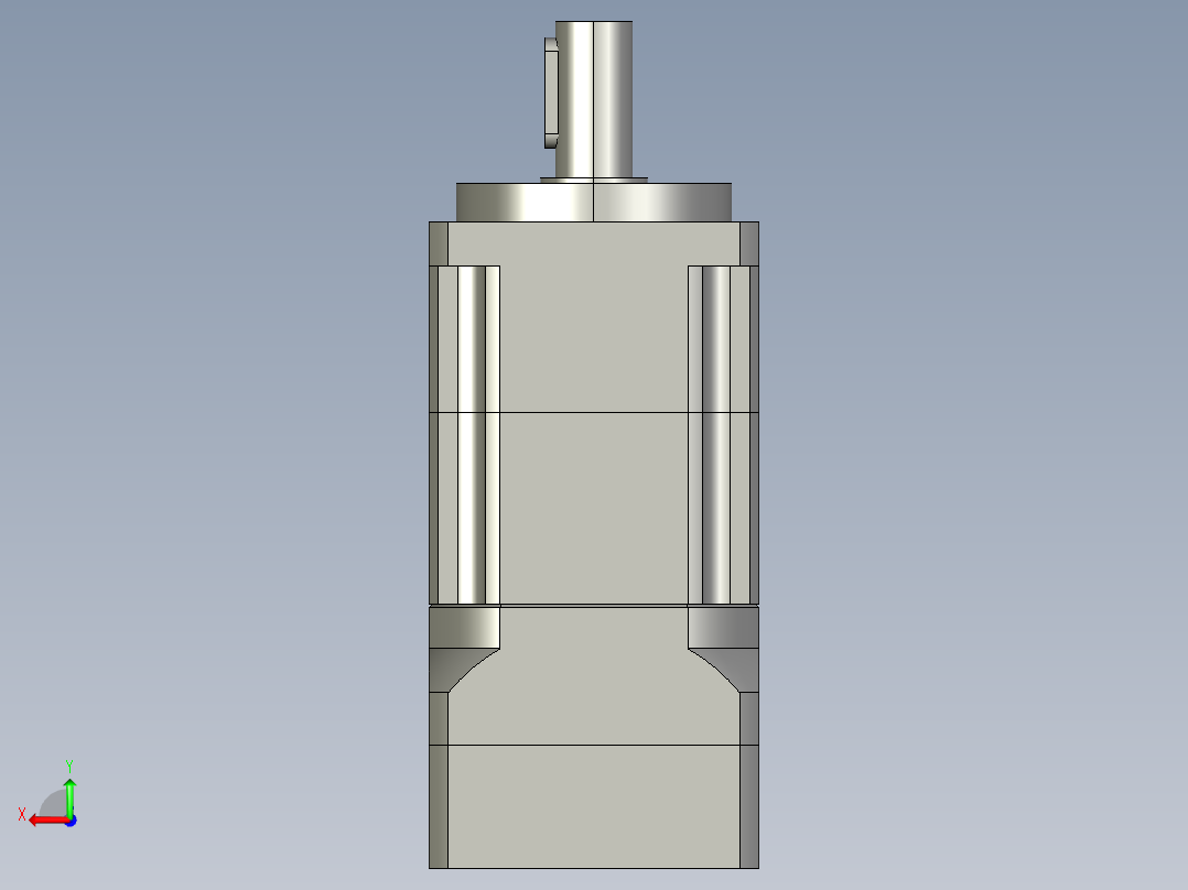 斜齿PGH060-L2 08-38.1-66.66-M4 CZ14.STEP后视图