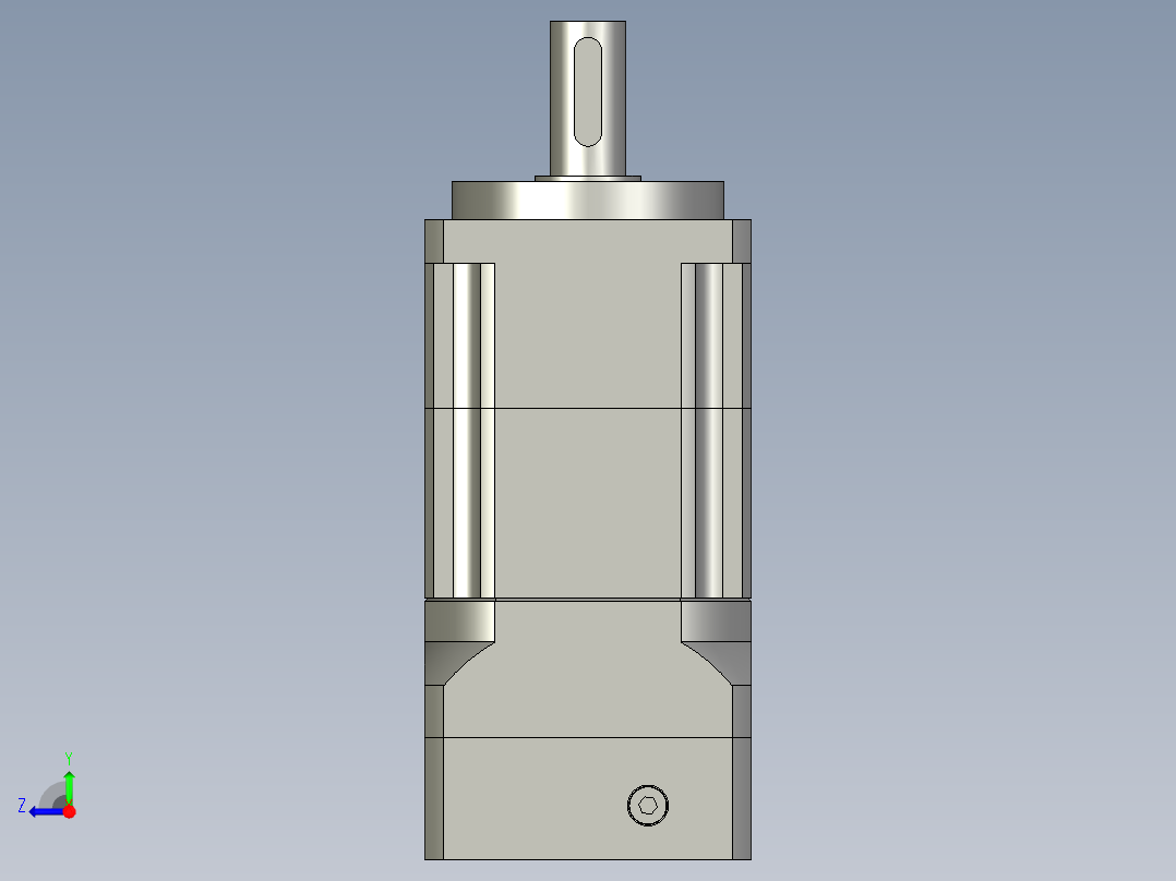 斜齿PGH060-L2 08-38.1-66.66-M4 CZ14.STEP右视图