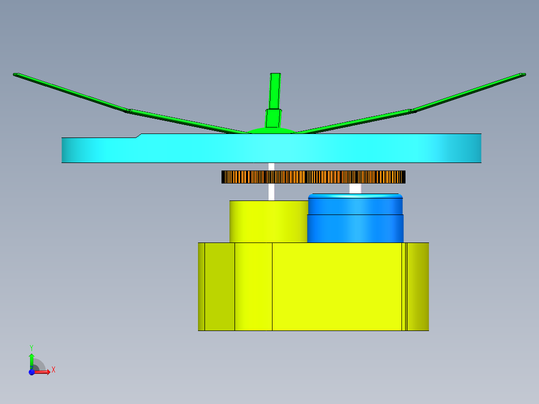 电动毛刷机构==1536035=30前视图