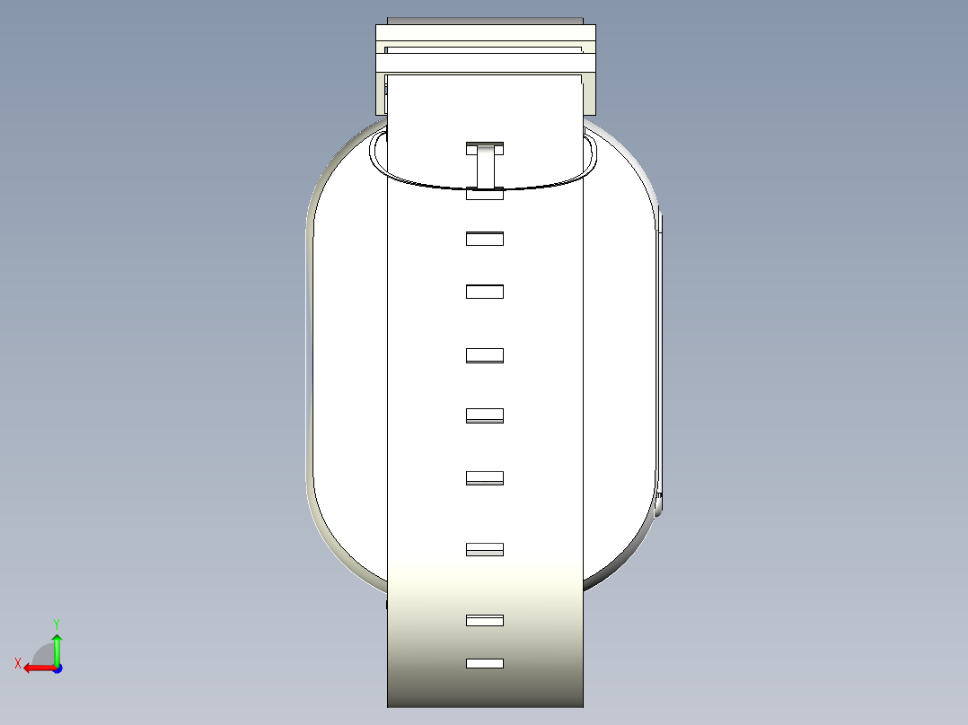 智能手环 手表后视图