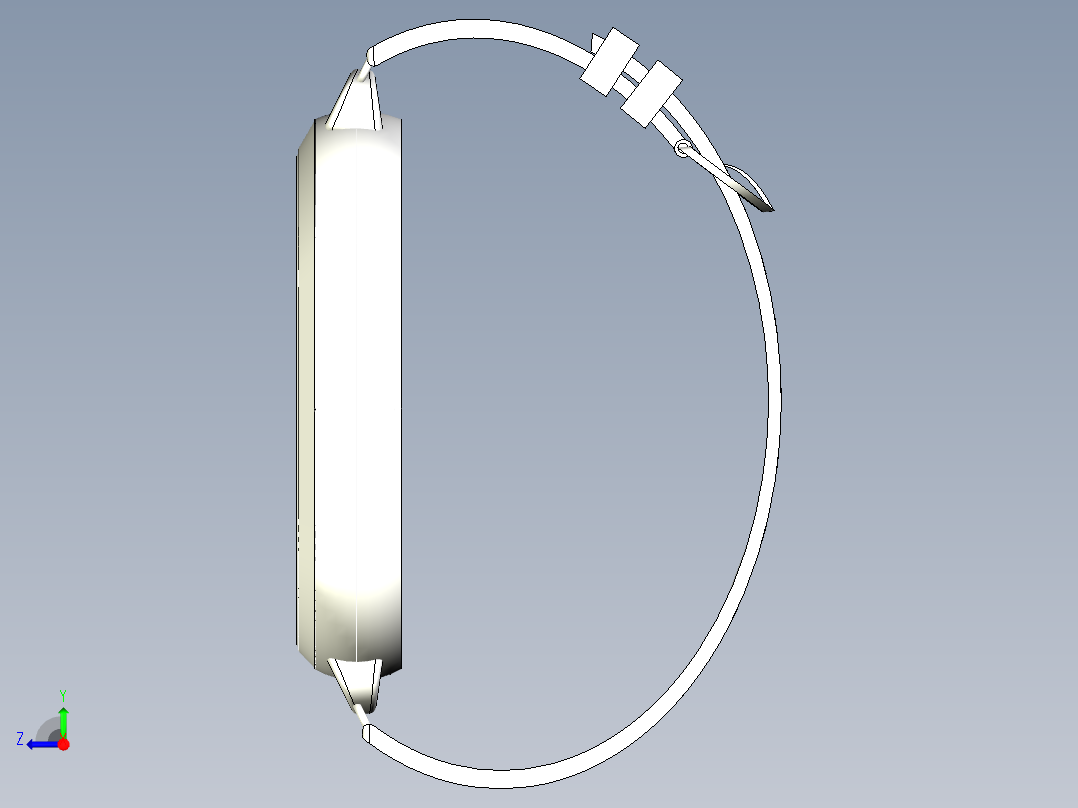 智能手环 手表右视图