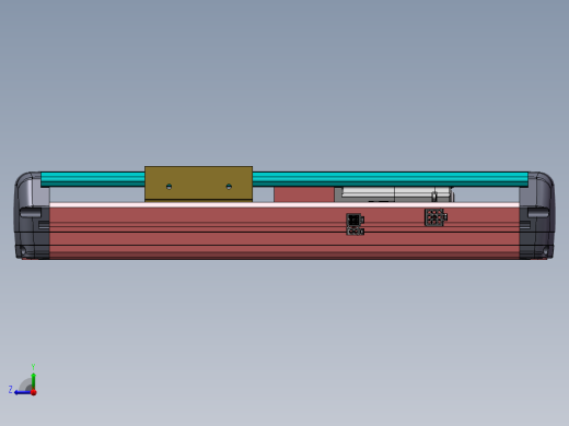 MTH丝杆半封闭模组MTH13-M-200WB右视缩略图