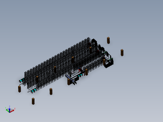 立体仓库自动化sw18可编辑