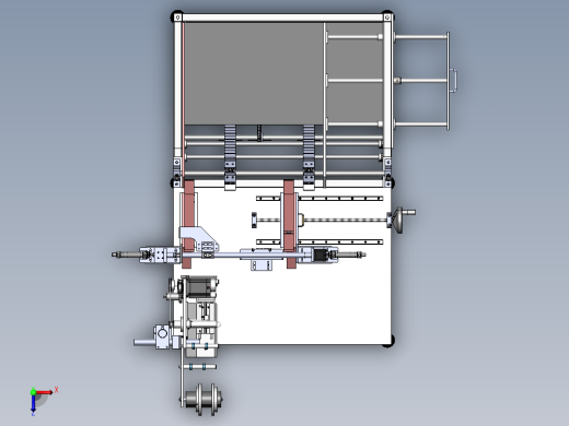 圆管自动贴标机sw18可编辑俯视缩略图