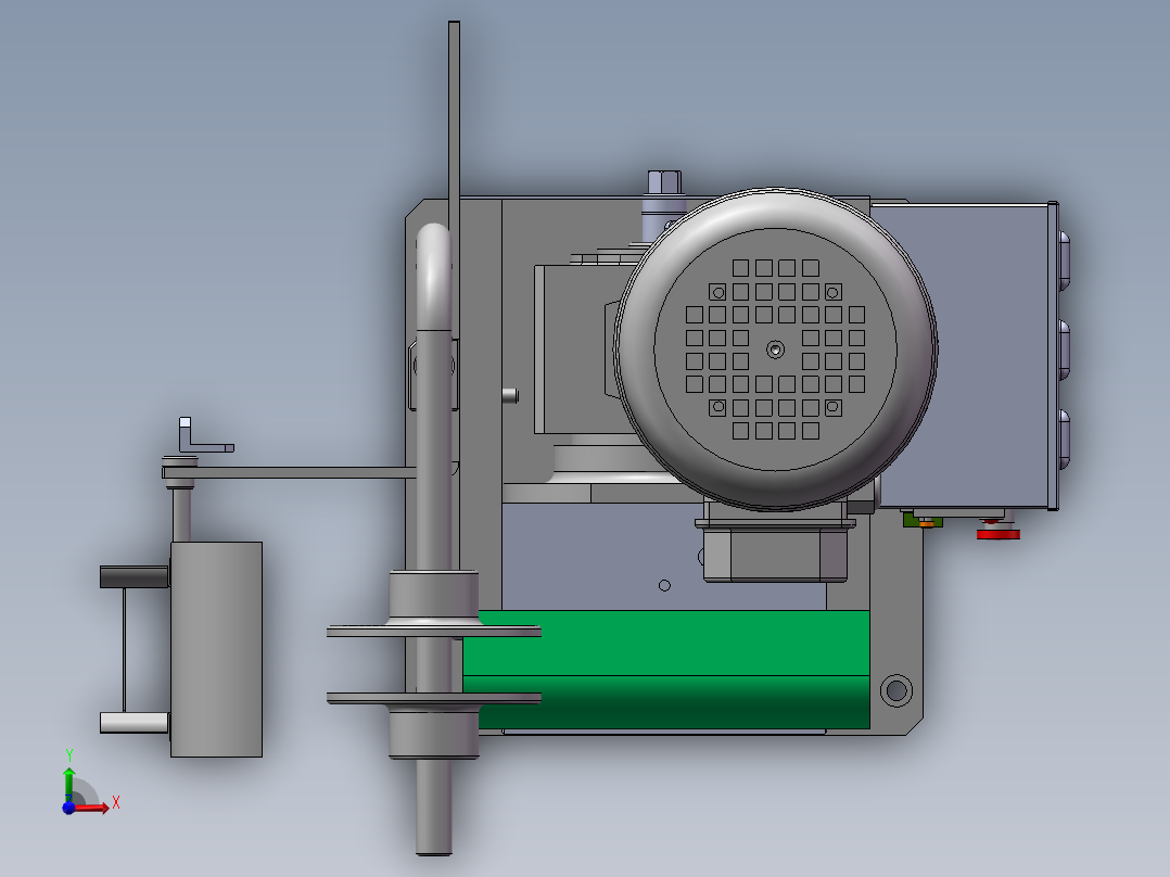 端子压接机sw20前视图