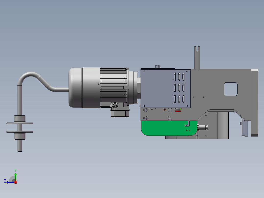 端子压接机sw20右视图