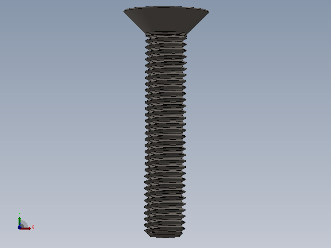 Screw_ISO_10642_M10x55_A2.SLDPRT主视图