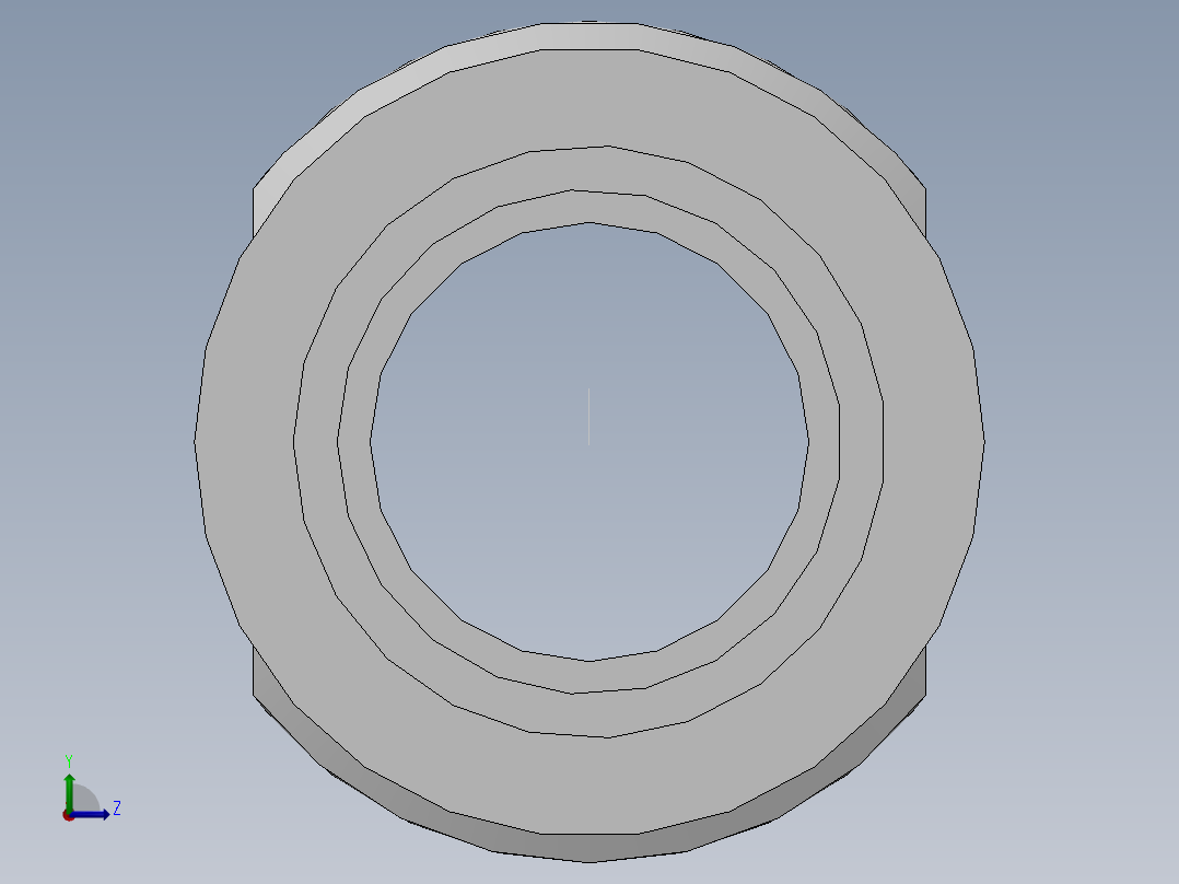 法兰接头、1DFS-52-20左视图