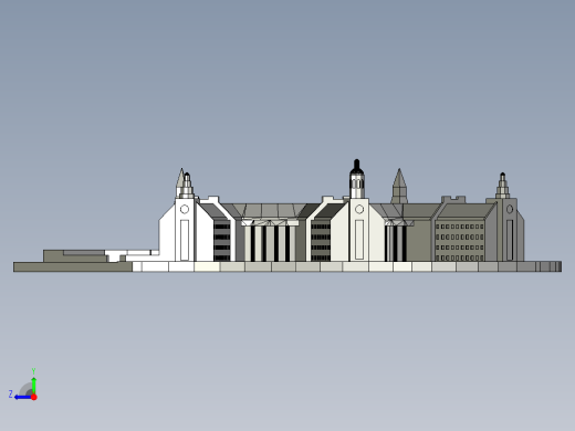 贝勒科学楼右视缩略图
