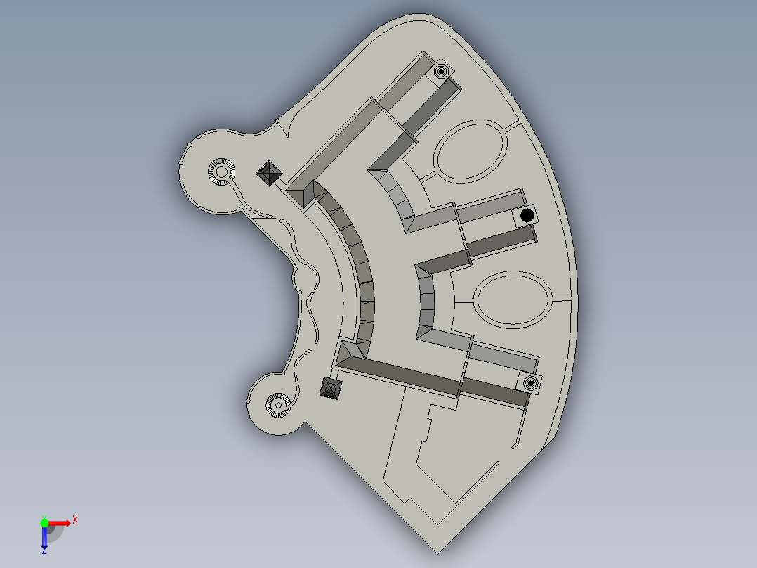 贝勒科学楼俯视图