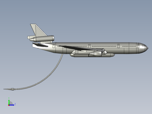 DC-10空中加油机左视缩略图
