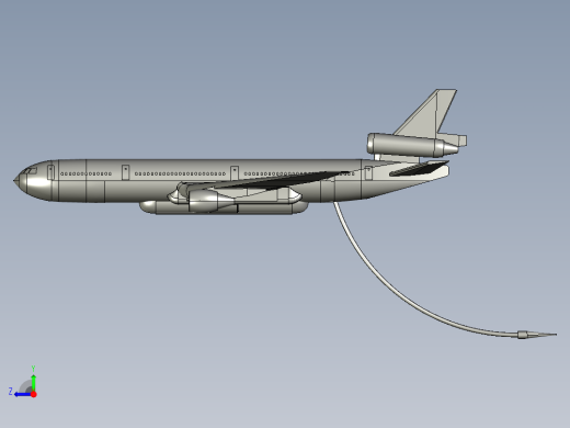 DC-10空中加油机右视缩略图