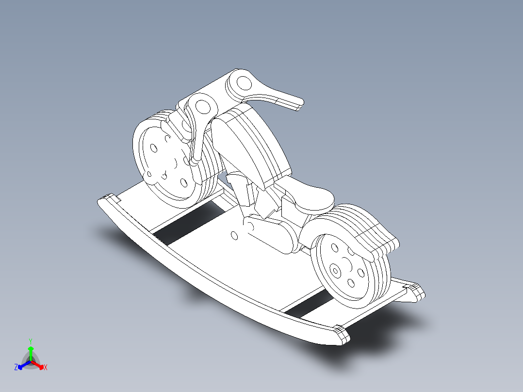 玩具(4)正等轴测图