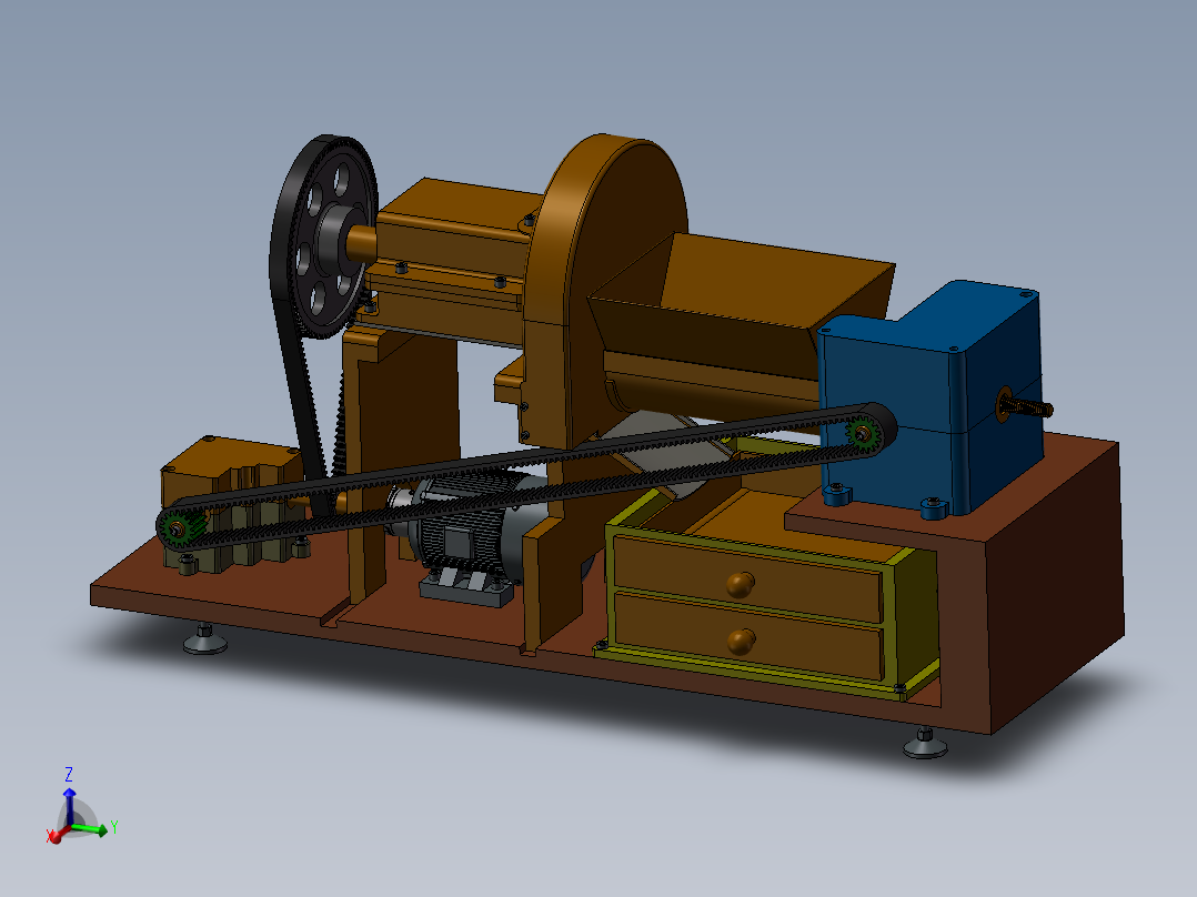 家用小型农作物切片机