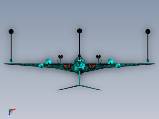 A3004206-空中加油机俯视缩略图
