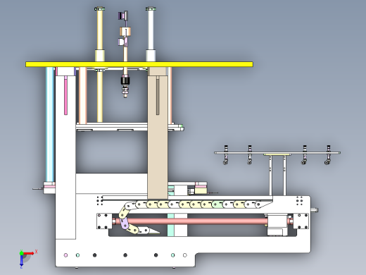 WB-400 汽车内饰件焊接定位工装俯视缩略图