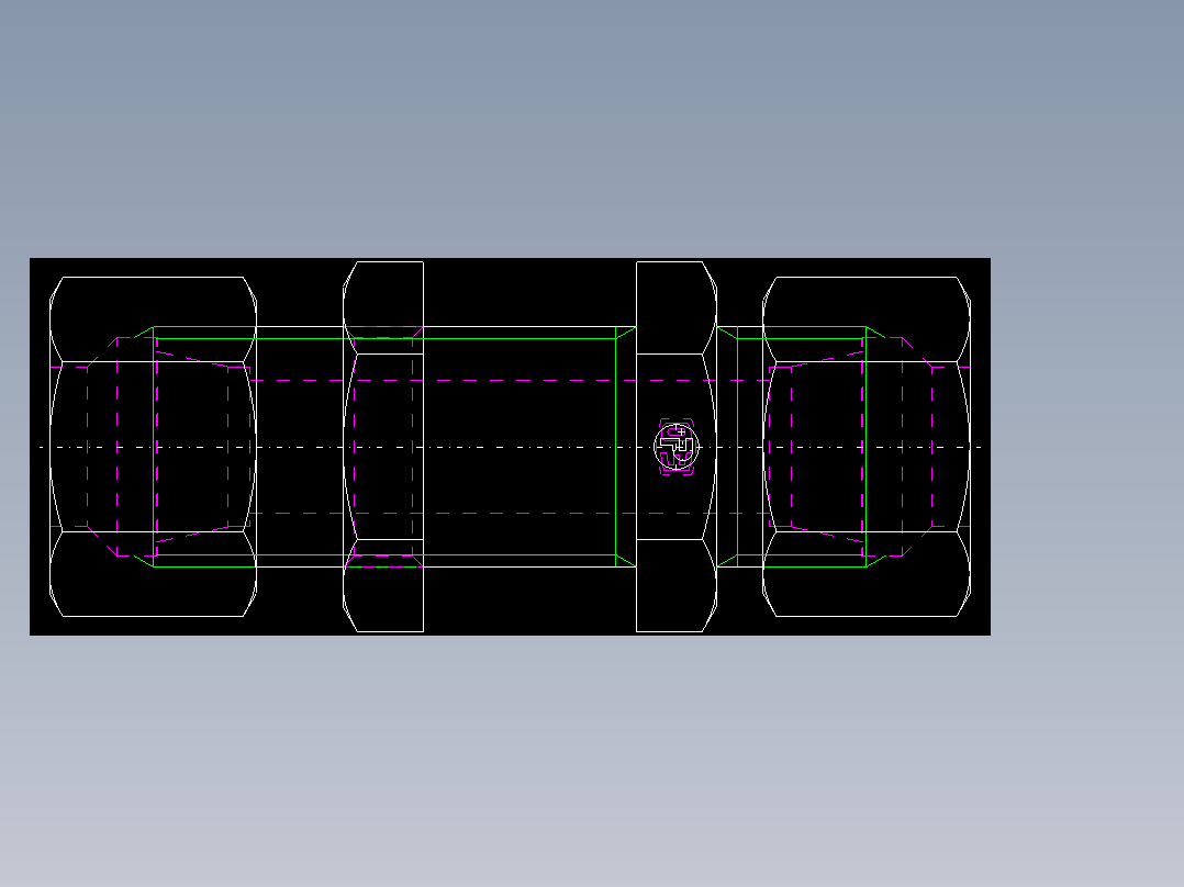 PARKER管接头EO Bulkhead union SV12LCF(16)_back